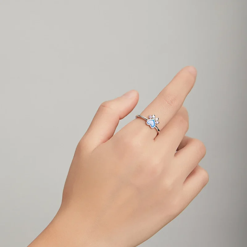 (image for) Pandora Style Dream Crown Open Ring - BSR172 - View 8