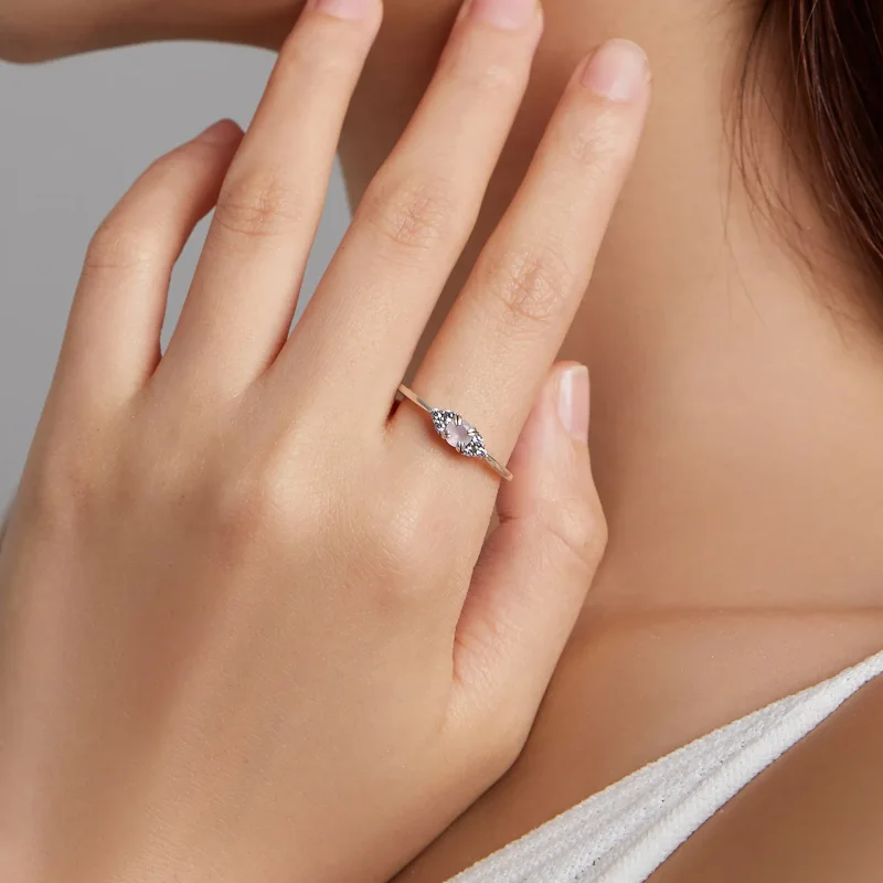 (image for) Pandora Style Eternal Love Ring - SCR534-PK - View 5