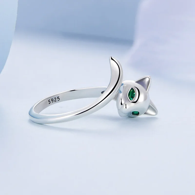 (image for) Pandora Style Fox Open Ring - BSR313 - View 3