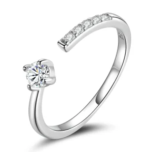 (image for) Pandora Style French Simplicity Open Ring - BSR203-A