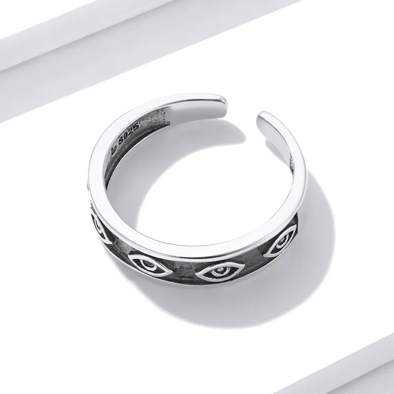(image for) Pandora Style Guardian Ring Open Ring - BSR193 - View 2