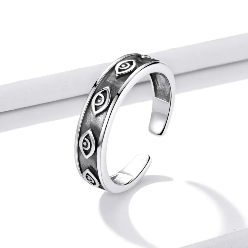(image for) Pandora Style Guardian Ring Open Ring - BSR193 - View 3