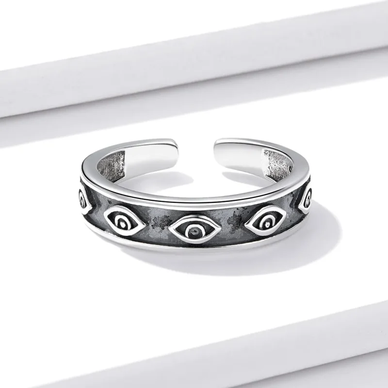 (image for) Pandora Style Guardian Ring Open Ring - BSR193 - View 4