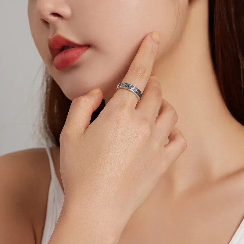(image for) Pandora Style Guardian Ring Open Ring - BSR193 - View 7