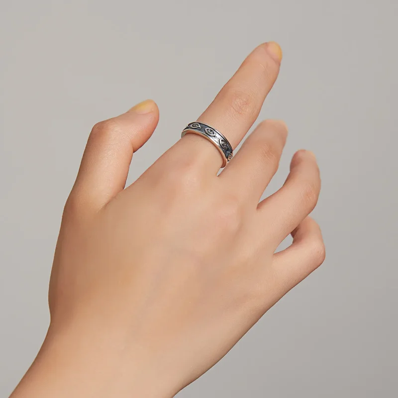 (image for) Pandora Style Guardian Ring Open Ring - BSR193 - View 9