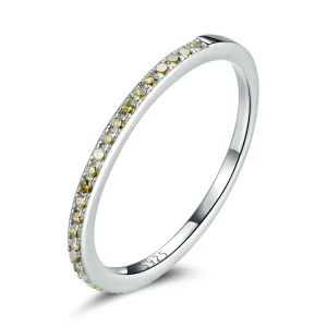(image for) Pandora Style Honorable Queen Halo Ring - SCR740-YE