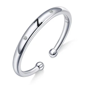 (image for) Pandora Style Letter-Z Open Ring - SCR544-Z