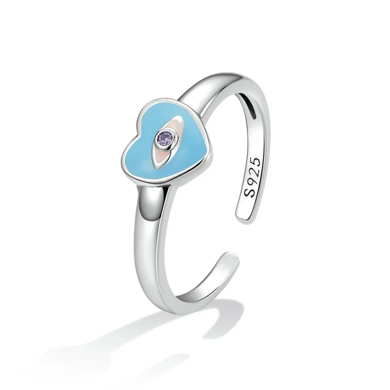 (image for) Pandora Style Love Devil Eyes Open Ring - SCR806 - View 2