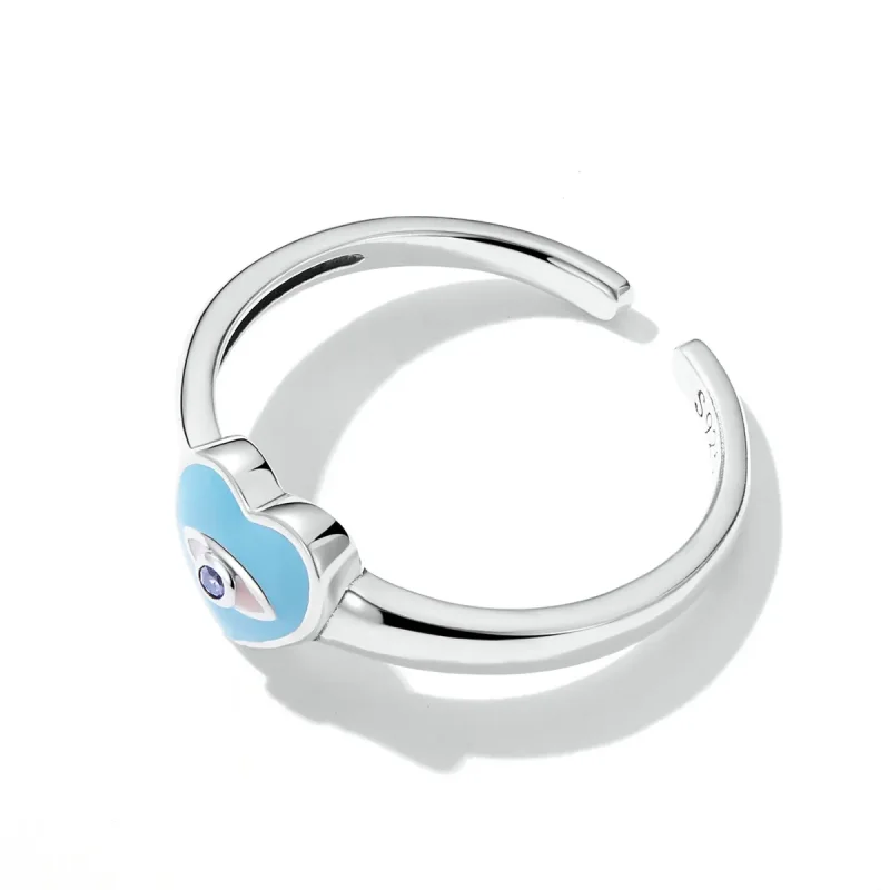 (image for) Pandora Style Love Devil Eyes Open Ring - SCR806 - View 4