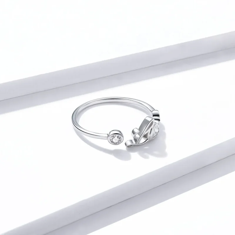 (image for) Pandora Style Love Open Ring - BSR146 - View 3