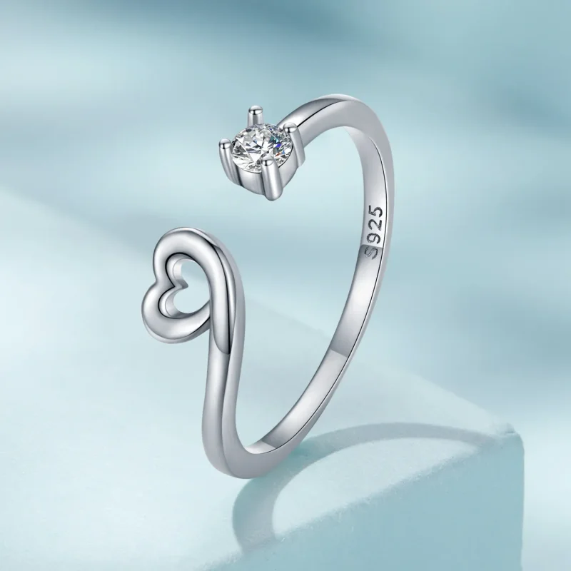 (image for) Pandora Style Love Open Ring - SCR870 - View 2