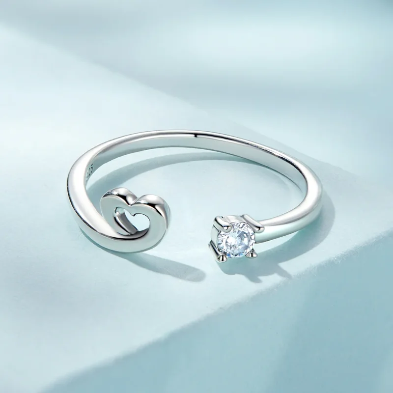 (image for) Pandora Style Love Open Ring - SCR870 - View 3