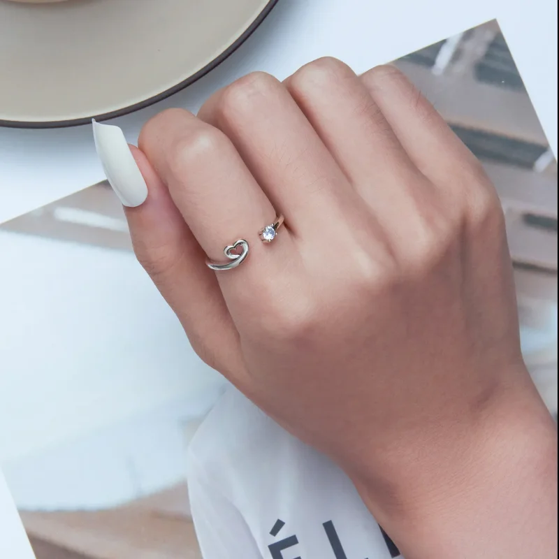 (image for) Pandora Style Love Open Ring - SCR870 - View 5