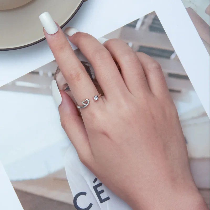 (image for) Pandora Style Love Open Ring - SCR870 - View 6