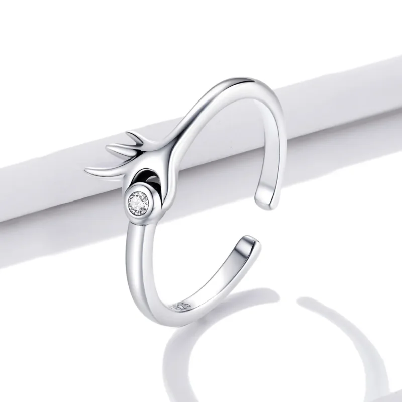 (image for) Pandora Style Ok Open Ring - BSR198 - View 2