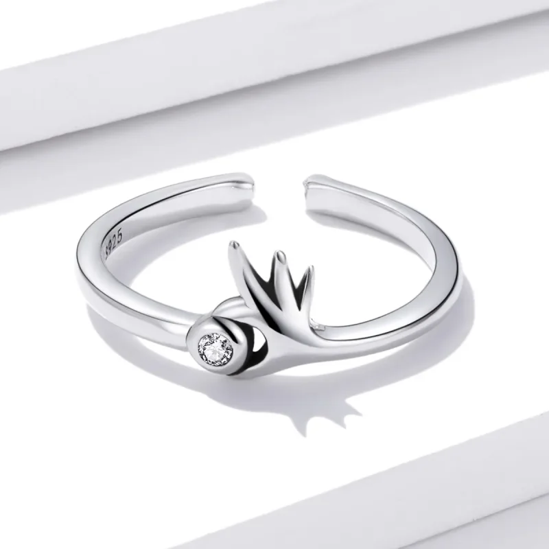 (image for) Pandora Style Ok Open Ring - BSR198 - View 4