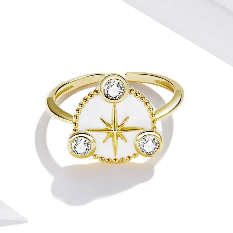 (image for) Pandora Style Personality Star Open Ring - SCR733 - View 3