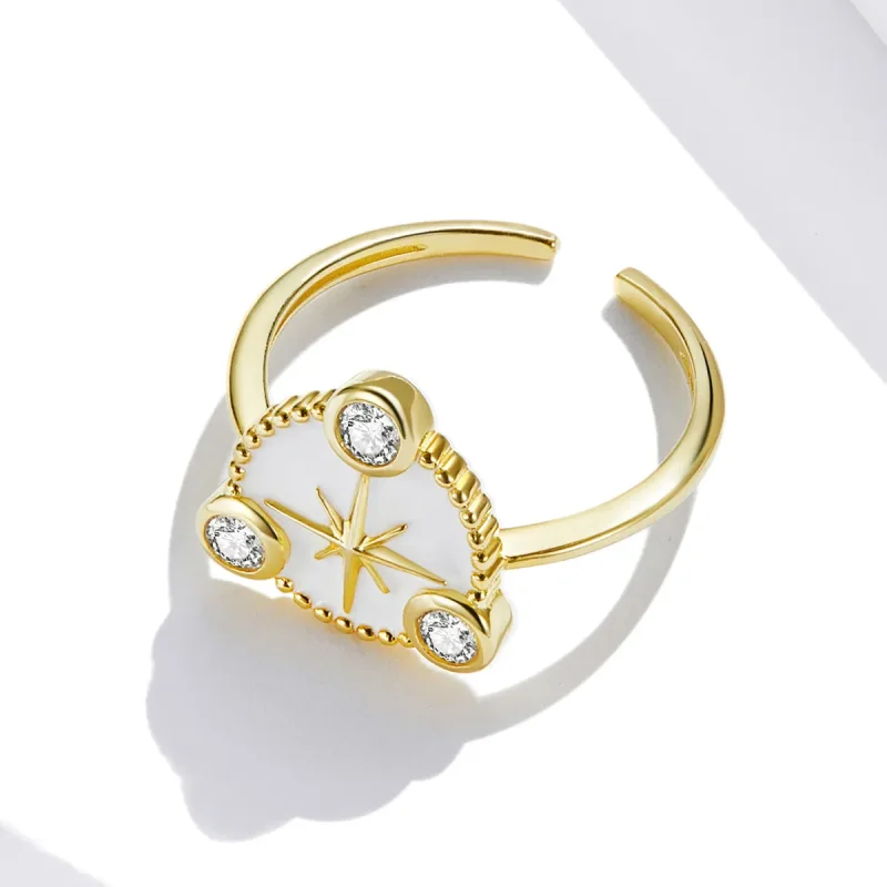 (image for) Pandora Style Personality Star Open Ring - SCR733 - View 4