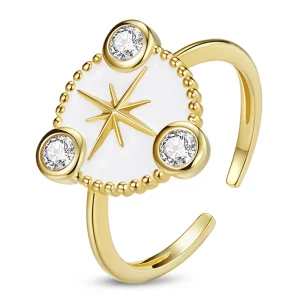 (image for) Pandora Style Personality Star Open Ring - SCR733