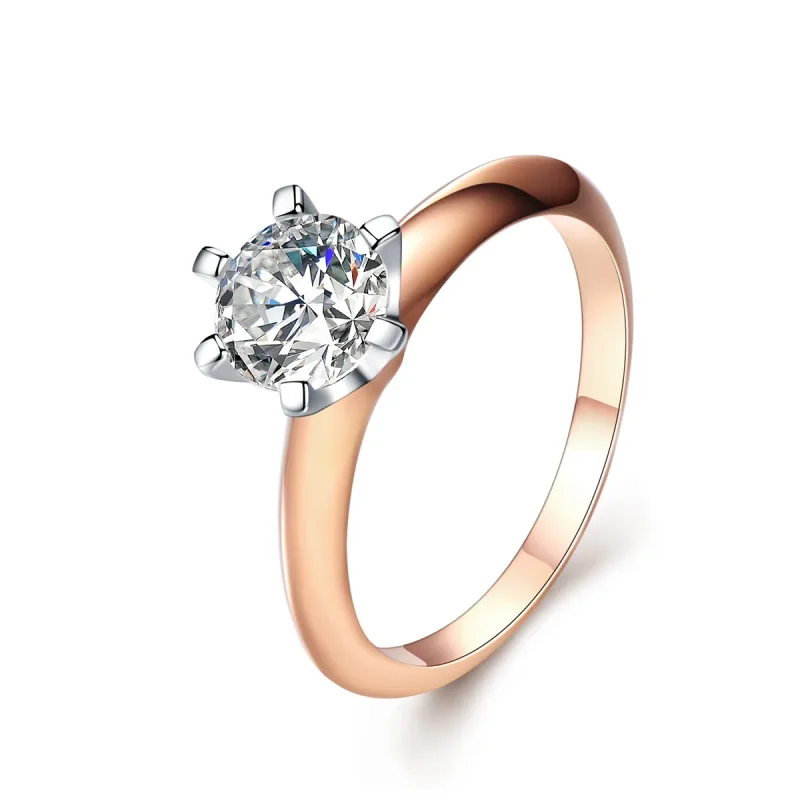 (image for) Pandora Style Rose Gold Only You Ring - SCR525