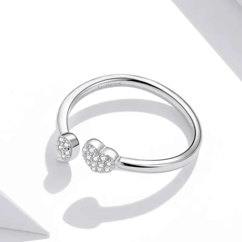 (image for) Pandora Style Silver Affiliated Open Ring - SCR706 - View 3