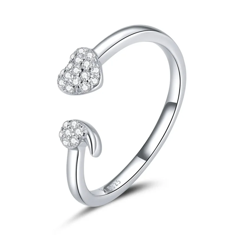 (image for) Pandora Style Silver Affiliated Open Ring - SCR706