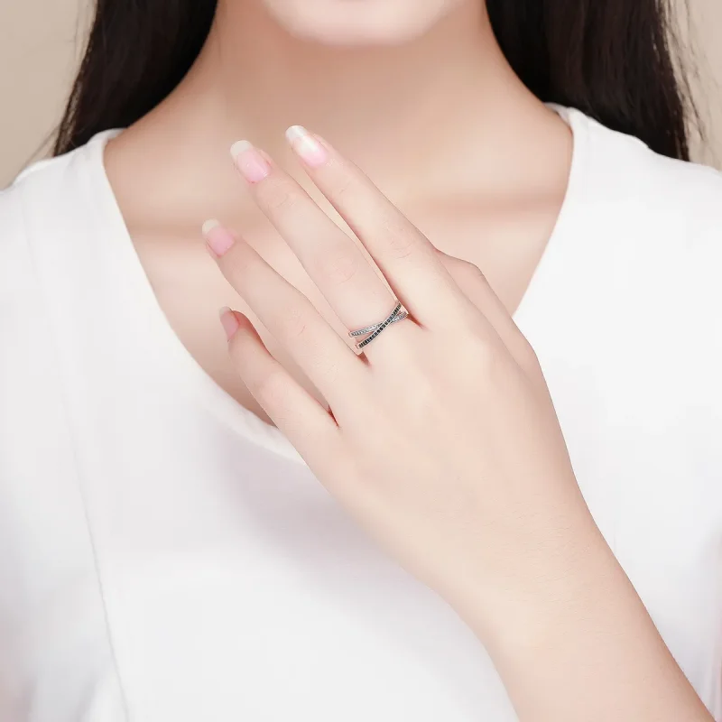 (image for) Pandora Style Silver All-Match Elf Ring - SCR439 - View 5