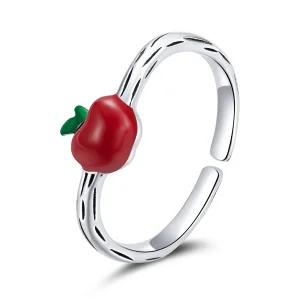(image for) Pandora Style Silver Apple Open Ring - SCR708