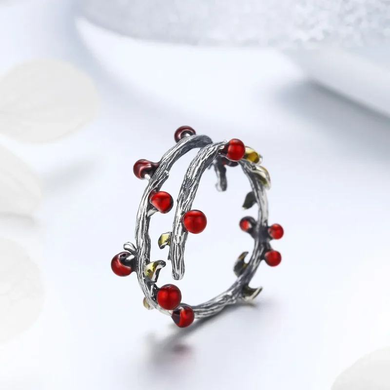 (image for) Pandora Style Silver Autumn Colors Ring - SCR442 - View 2
