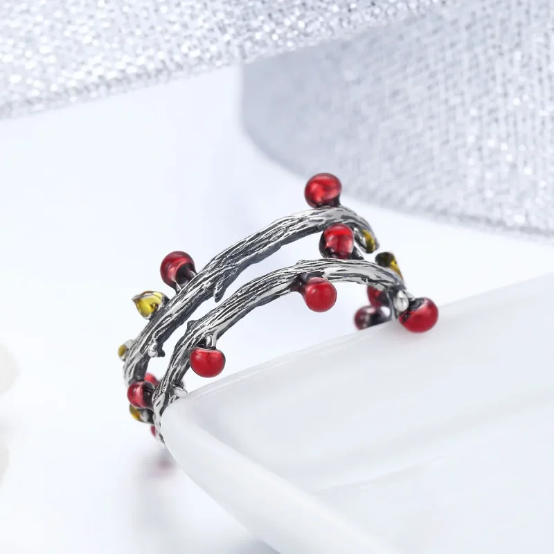 (image for) Pandora Style Silver Autumn Colors Ring - SCR442 - View 4