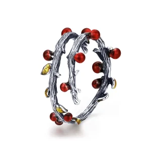 (image for) Pandora Style Silver Autumn Colors Ring - SCR442