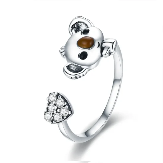 (image for) Pandora Style Silver Cute Fairy Ring - SCR355