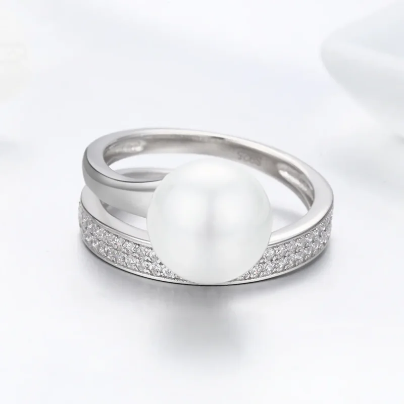 (image for) Pandora Style Silver Declaration of Grace Ring - SCR231 - View 5