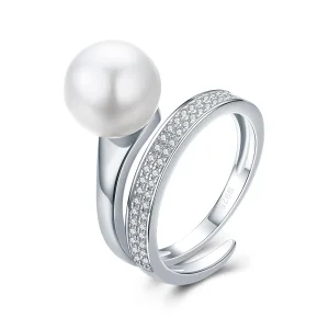 (image for) Pandora Style Silver Declaration of Grace Ring - SCR231