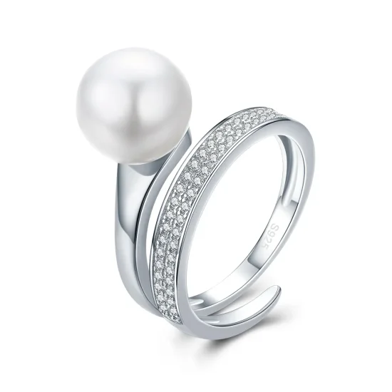 (image for) Pandora Style Silver Declaration of Grace Ring - SCR231