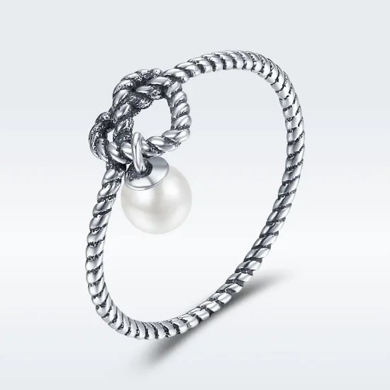 (image for) Pandora Style Silver Elegant Heart Ring - SCR163