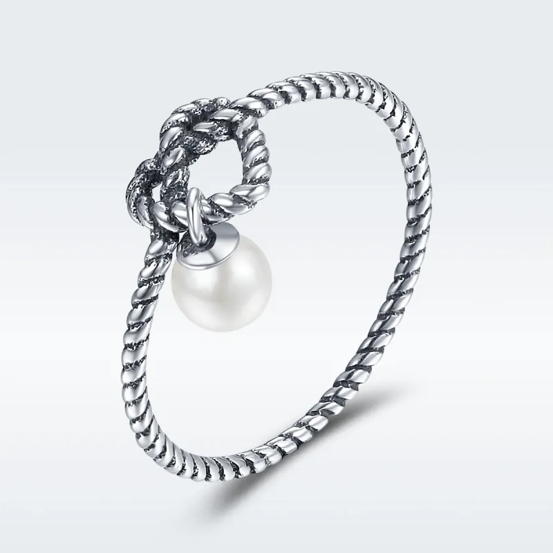 (image for) Pandora Style Silver Elegant Heart Ring - SCR163