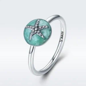 (image for) Pandora Style Silver Fantasy Starfish Ring - SCR202