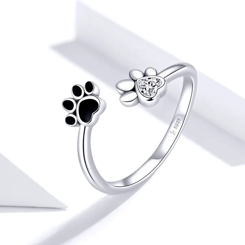 (image for) Pandora Style Silver Friendships Open Ring - SCR605 - View 2