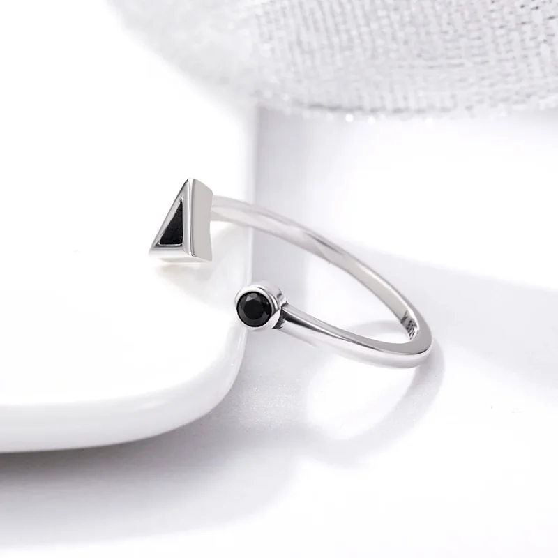 (image for) Pandora Style Silver Geometric Movement Ring - SCR144 - View 4