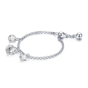 (image for) Pandora Style Silver Glow Ring - SCR485