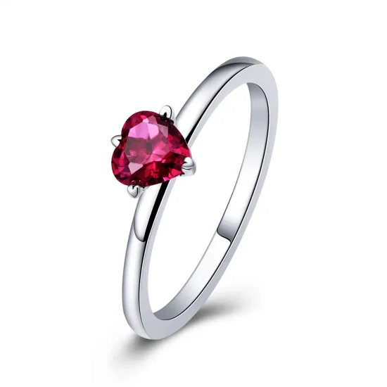 (image for) Pandora Style Silver Heartbeat Ring - SCR389