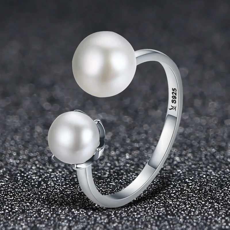 (image for) Pandora Style Silver Infatuate of Love Ring - SCR192 - View 3