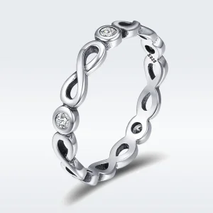 (image for) Pandora Style Silver Infinite Blessing Ring - SCR181