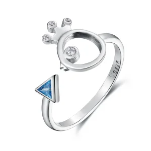 Pandora Style Silver King of Fish Ring - SCR079 (image for) Pandora Style Silver King of Fish Ring - SCR079