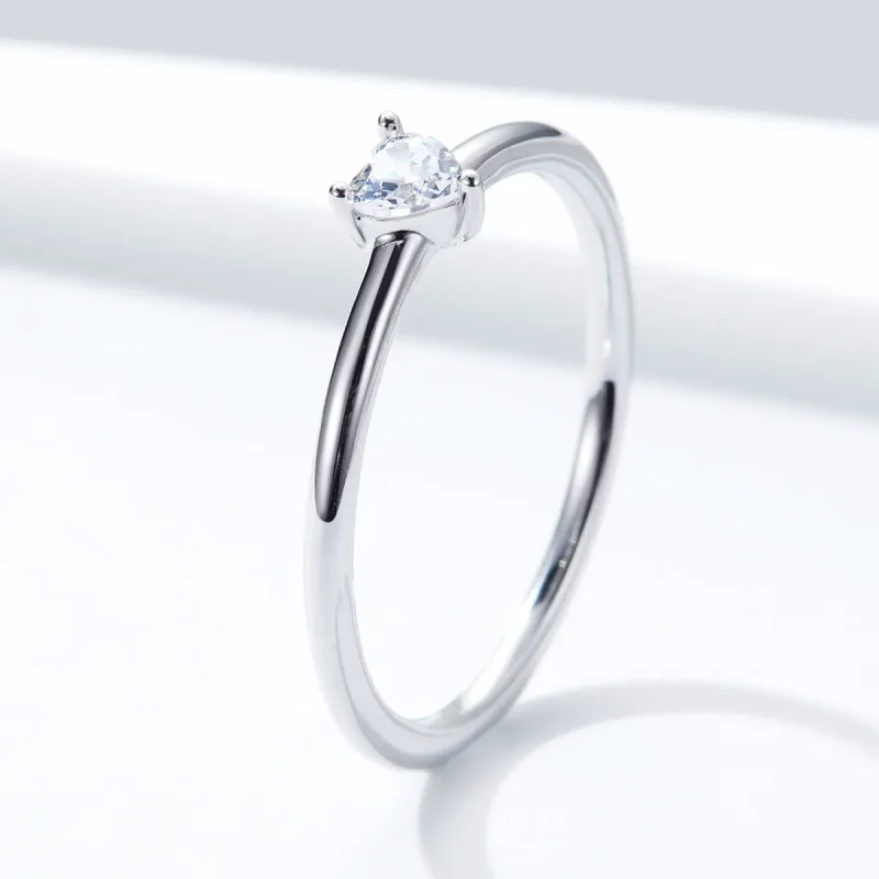 (image for) Pandora Style Silver Little Luck Ring - SCR498 - View 3