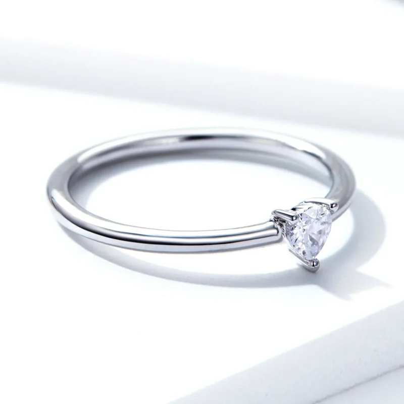 (image for) Pandora Style Silver Little Luck Ring - SCR498 - View 4