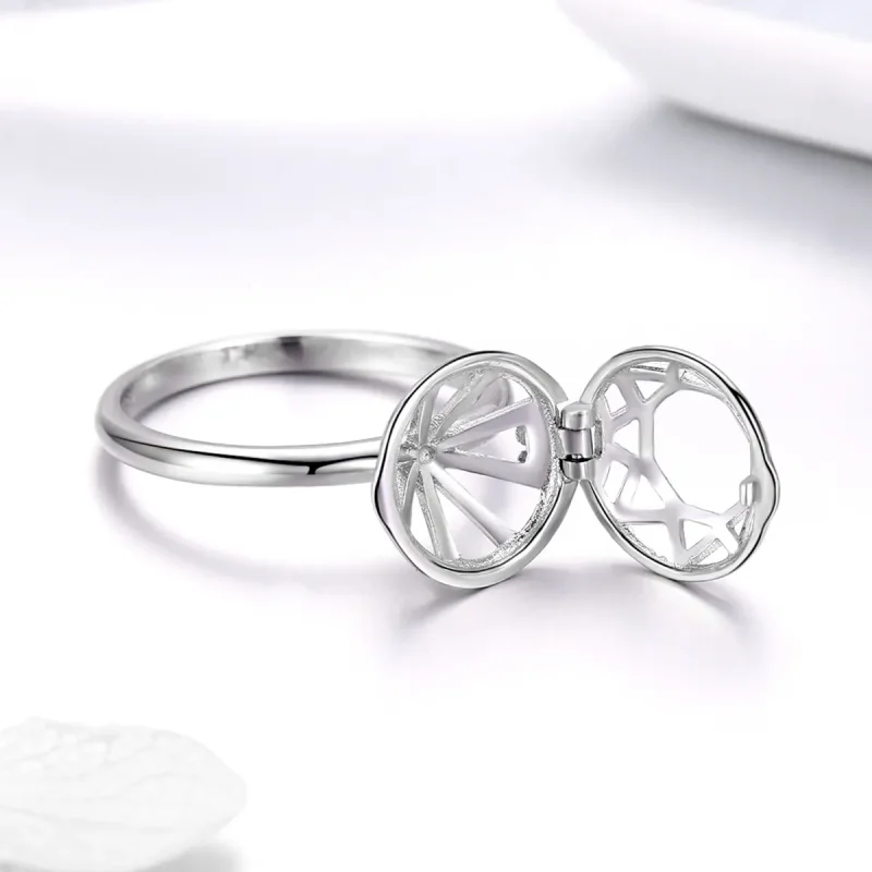 (image for) Pandora Style Silver Love Testimony Ring - SCR492 - View 6