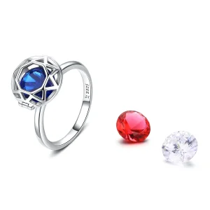 (image for) Pandora Style Silver Love Testimony Ring - SCR492