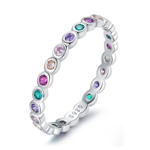 (image for) Pandora Style Silver Lucky Ring - SCR714